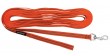 AMIPLAY Smycz treningowa Rubber 10 m - Pomarańczowa