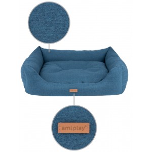 AMIPLAY Montana Sofa - Niebieska