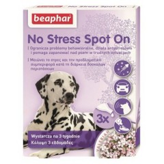 BEAPHAR No Stress Spot On Dog 0,7ml - 3 pipety dla psów PROMO Krótki termin
