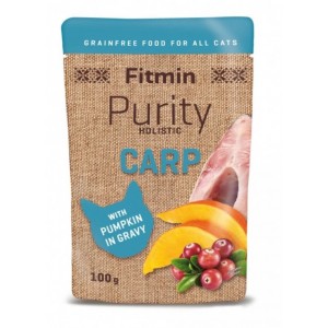 FITMIN Cat Purity Karp z Dynią w bulionie 100g (saszetka)