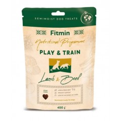 FITMIN Dog Play and Train Lamb and Beef - 400g