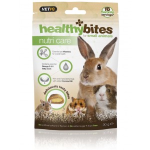 RECOSNACK Vetiq Przysmaki z witaminami dla gryzoni Healthy Bites Nutri Care For Small Animals 30g