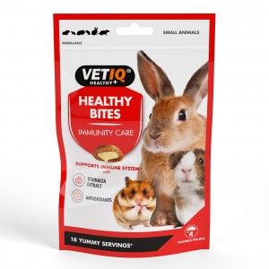 RECOSNACK Vetiq Przysmaki dla gryzoni wsparcie odporności Healthy Bites Immunity Care for Small Animals 30g