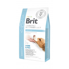 BRIT Grain Free Veterinary Diets Dog Obesity 12kg PROMO Krótki termin