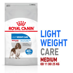 ROYAL CANIN CCN Medium Light Weight Care 12kg PROMO Krótki termin