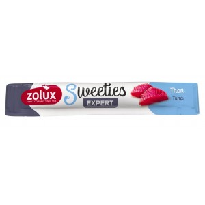 ZOLUX Sweeties kremowy przysmak dla kota z tuńczykiem i łososiem 14g