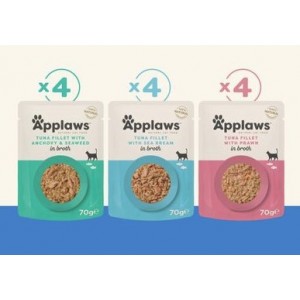 APPLAWS Cat Supreme Collection Mix smaków rybnych w bulionie 12x 70g (saszetka)