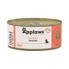 APPLAWS Cat Mus z łososia 70g (puszka)