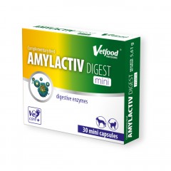 VETFOOD Amylactiv Digest MINI - 30 kapsułek