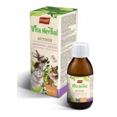 VITAPOL Vita Herbal Activin preparat dla gryzoni i królika 100 ml