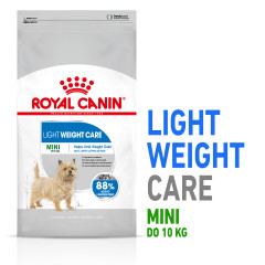 ROYAL CANIN CCN Mini Light Weight Care 8kg PROMO Uszkodzenie ubytek