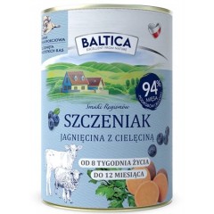 BALTICA SMAKI REGIONÓW Szczeniak Jagnięcina z cielęciną 400g