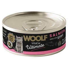 WOOLF Wild Cat Ultimate Can Kitten Salmon Pate - łosoś 85g