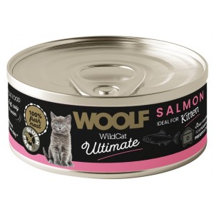 WOOLF Wild Cat Ultimate Can Kitten Salmon Pate 85g