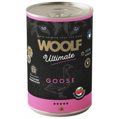 WOOLF Ultimate Dog Can Goose and Raspberry - gęś z maliną 400g