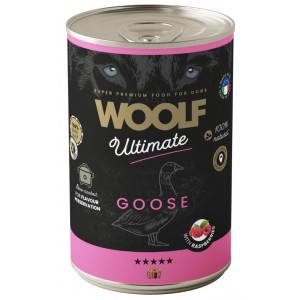 WOOLF Ultimate Dog Can Goose and Raspberry - gęś z maliną 400g