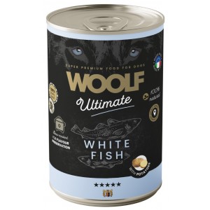 WOOLF Ultimate Dog Can White Fish and Potatoes - białoryby z ziemniakami 400g