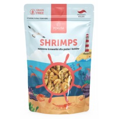 POKUSA Shrimps-suszone krewetki dla psów i kotów 40g PROMO Krótki termin