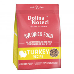 DOLINA NOTECI Superfood Danie z Indyka 1kg (karma suszona) PROMO Krótki termin