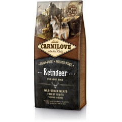 CARNILOVE DOG Grain-Free Adult Reindeer - Renifer i Dzik 12kg PROMO Krótki termin