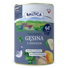 BALTICA SMAKI REGIONÓW Gęsina z indykiem 400g