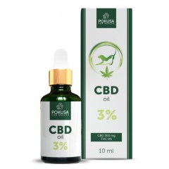 POKUSA CBD oil 3% 10ml - olej CBD z olejem z łososia dla psów