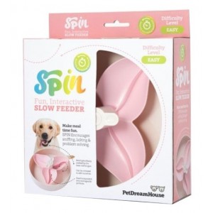 PET DREAM HOUSE Spin Wkład do miski Bougainvillea - baby pink level 1