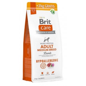 BRIT CARE Dog Hypoallergenic Adult Medium Lamb