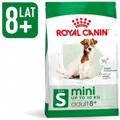 ROYAL CANIN Mini Adult 8+ karma sucha dla psów dojrzałych od 8 do 12 roku życia, ras małych