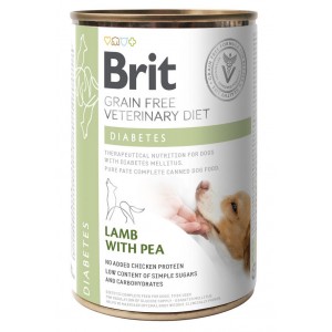 BRIT Grain Free Veterinary Diets Dog Can Diabetes 400g (puszka)