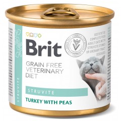 BRIT Grain Free Veterinary Diets Cat Can Struvite 200g (puszka)