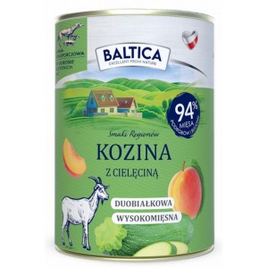 BALTICA SMAKI REGIONÓW Kozina z cielęciną - puszka 400g