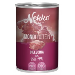 NEKKO Mono Adult Cielęcina 400g (puszka)