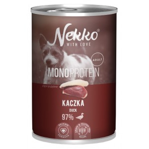 NEKKO Mono Adult Kaczka 400g (puszka)