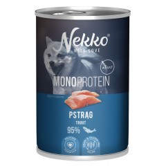 NEKKO Mono Adult Pstrąg 400g (puszka)