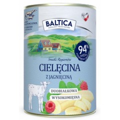 BALTICA SMAKI REGIONÓW Cielęcina z jagnięciną - puszka 400g