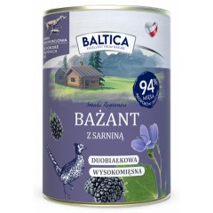 BALTICA SMAKI REGIONÓW Bażant z sarniną - puszka 400g