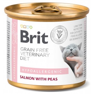 BRIT Grain Free Veterinary Diets Cat Can Hypoallergenic 200g (puszka)