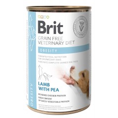 BRIT Grain Free Veterinary Diets Dog Can Obesity 400g