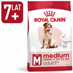 ROYAL CANIN Medium Adult 7+ karma sucha dla psów starszych ras średnich, od 7 do 10 roku życia