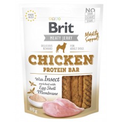 BRIT JERKY Chicken with Insect Protein Bar 80g