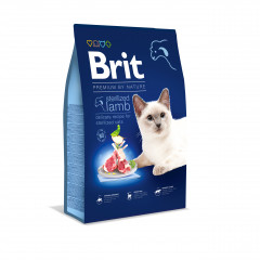 BRIT Premium by Nature Cat Sterilized Lamb 300g PROMO Krótki termin