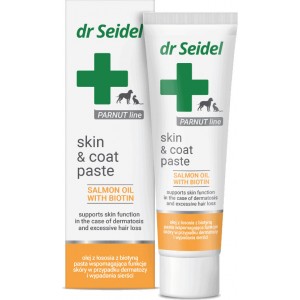 DR SEIDEL Skin and Coat paste - wspomagająca na dermatozy i wypadanie sierści 105 g