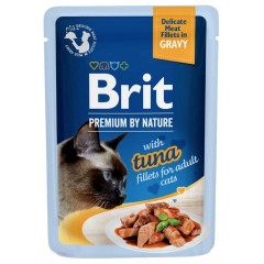 BRIT Premium Tuna Fillets Adult - Filety z tuńczyka w sosie dla kota