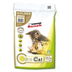 SUPER BENEK Corn Cat - Golden 25l PROMO Uszkodzenie