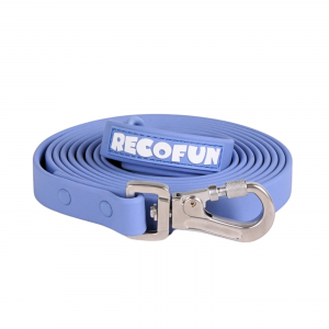 RECOFUN RecoFun Smycz treningowa z PVC niebieska