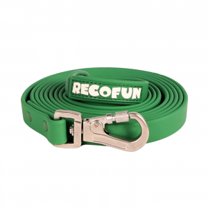 RECOFUN RecoFun Smycz treningowa z PVC zielona