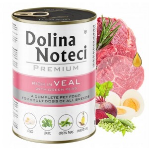 DOLINA NOTECI PIES PREMIUM Perliczka z jabłkiem