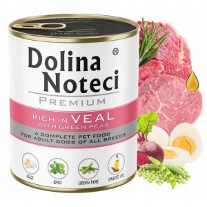 DOLINA NOTECI PIES PREMIUM Perliczka z jabłkiem