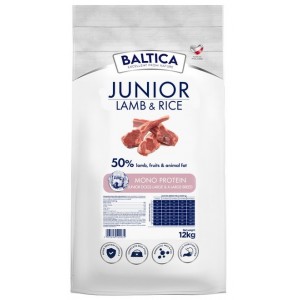 BALTICA NUTRACEUTIC Hypoallergenic Junior Lamb and Rice dla szczeniąt ras dużych